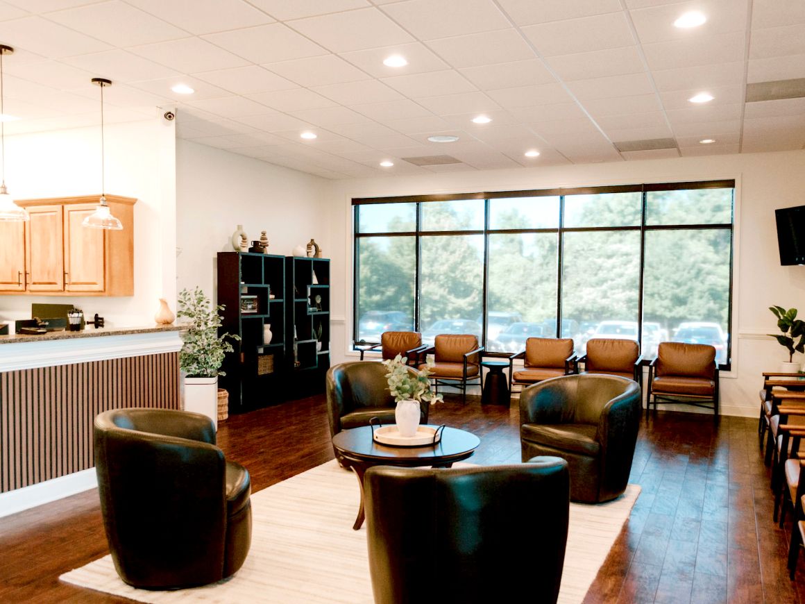 Sango Family Dentistry waiting area